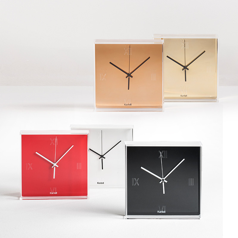 นาฬิกาปลุก Kartell Simple Retro อิตาลีต้นฉบับนำเข้า TIC&TAC