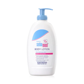 SEBAMED Baby Body Lotion 400ml ซีบาเมด โลชั่นบำรุงและถนอมผิวเด็ก สำหรับผิวบอบบางแพ้ง่าย.