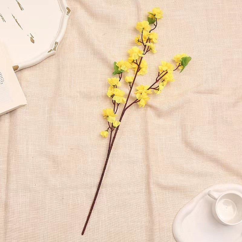 YTL 🌸พร้อมส่งจากไทย🌸ดอกซากุระปลอมประดิษฐ์ ดอกพีช ตกแต่งบ้าน ตกแต่งร้าน ตกแต่งสวน - รูปที่ 6