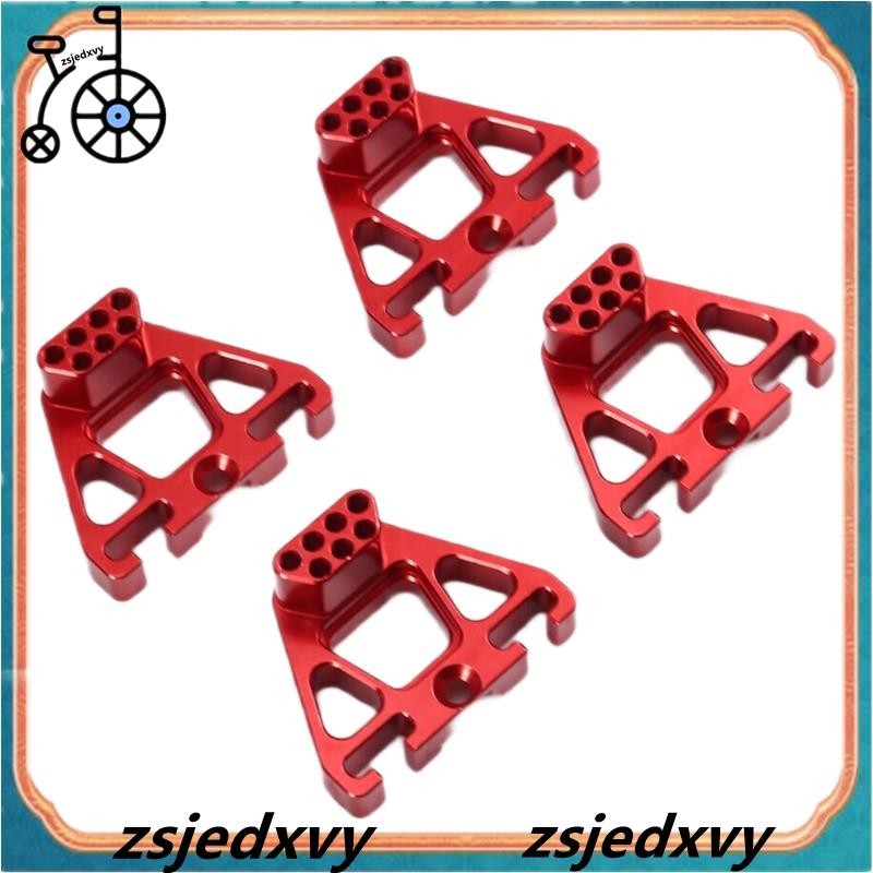 RC รถอัพเกรดด้านหน้าและด้านหลังวงเล็บชุดสําหรับ 1/10 YK4106 YK4107 RC รถอัพเกรดอุปกรณ์เสริม