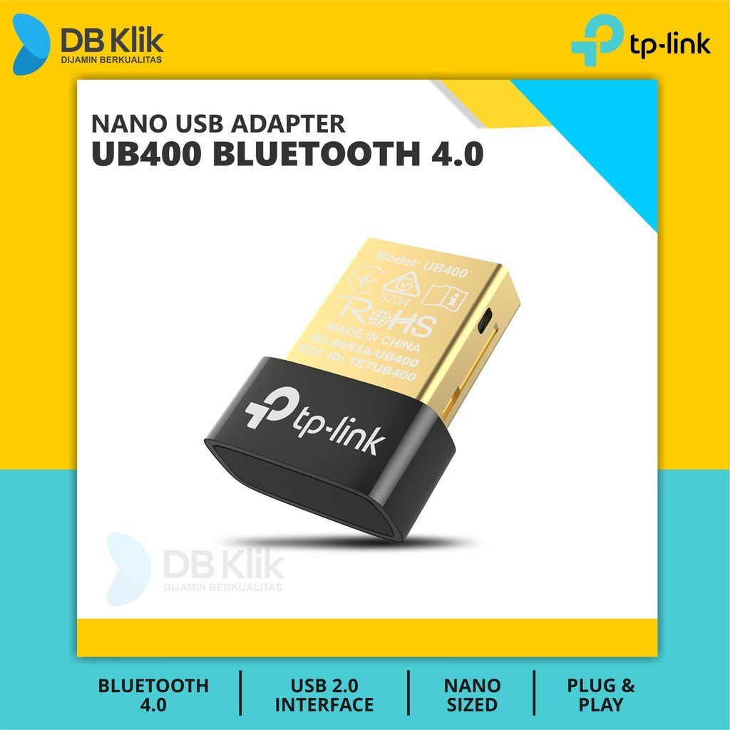 Tp-Link Wireless Adapter Tp Link Ub400 Bluetooth 4.0 Nano Usb - Tplink Ub 400 - ดองเกิลบลูทูธ