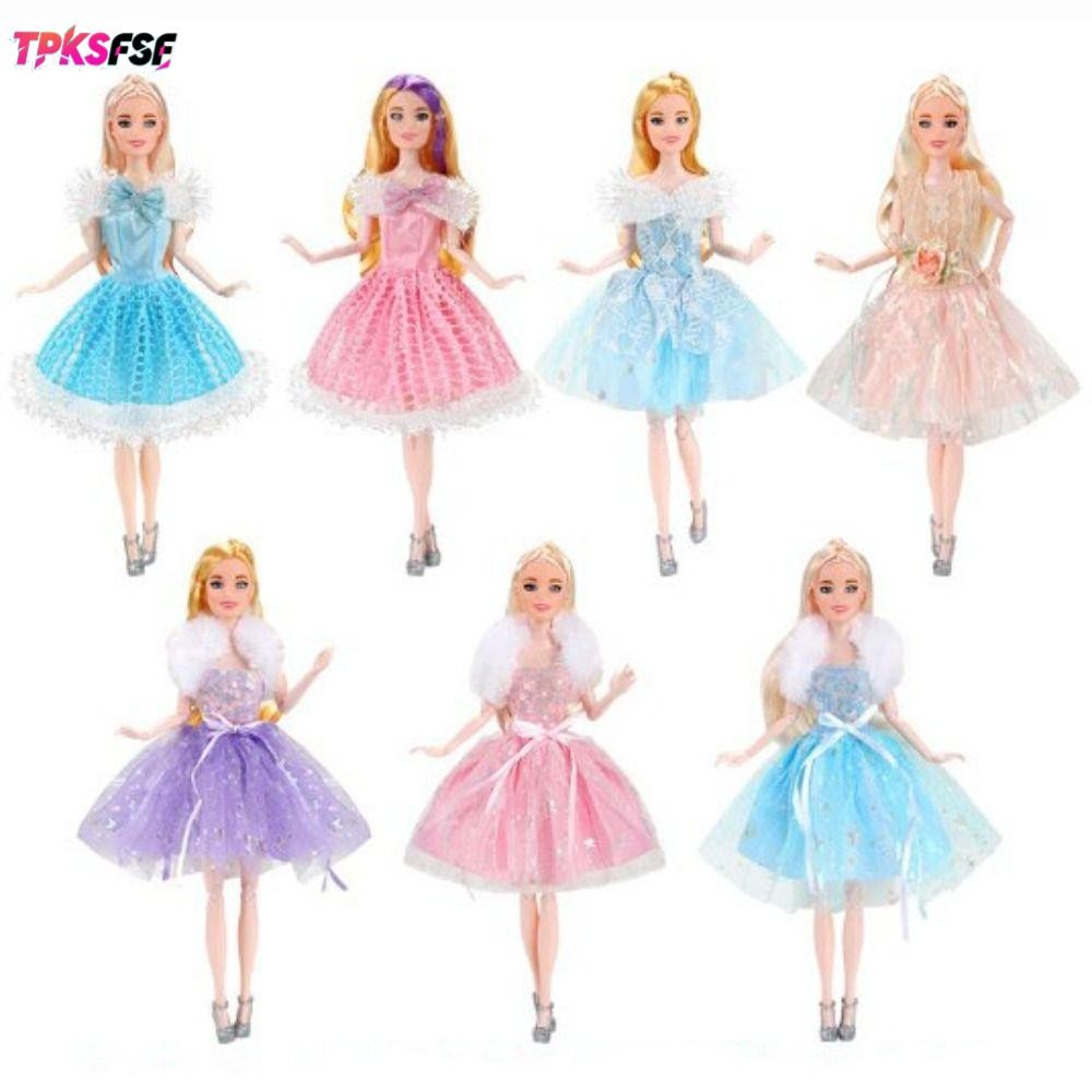 ทีพีเคเอฟ ตุ๊กตา หรูหราพรรคเสื้อผ้า,ชุดลําลอง ของเล่นเด็กตุ๊กตาชุดเจ้าหญิงสูท,แฟชั่นตุ๊กตาท็อปส์เสื้อผ้าชุดสําหรับ30เซนติเมตรตุ๊กตา/สําหรับ1/6 บีเจดี/สําหรับ11.5"