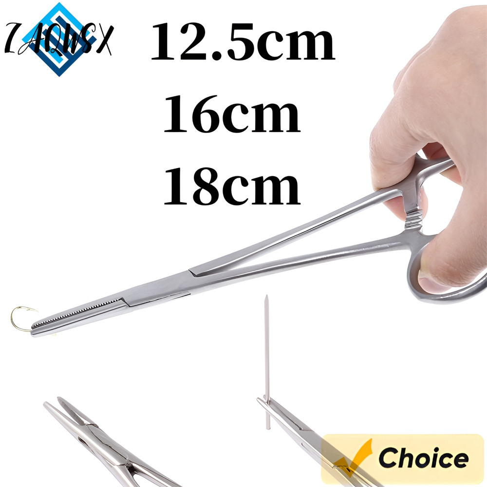 Stainless Steel Curved Tip and Straight Tip Forceps Locking Clamps Hemostatic Forceps Arterial Force