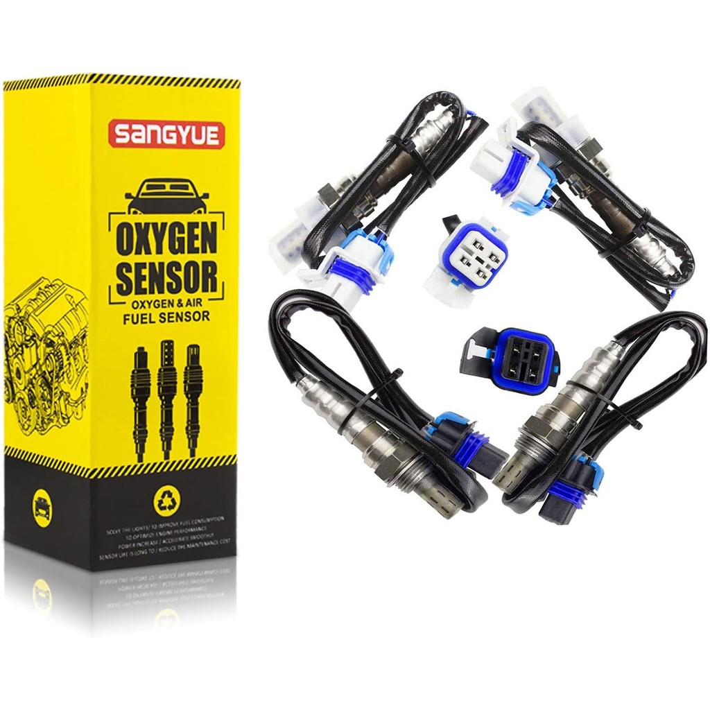 4X ออกซิเจน O2 Sensor สําหรับ 2004 2005 2006 Chevrolet Chevy Express 1500 Express 2500 4.3L/4.8L/5.3