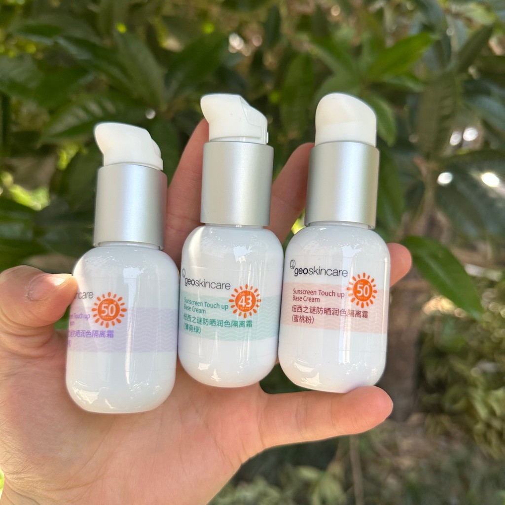 ใหม่ Western Mystery Softening ครีมกันแดดครีม Touch-Up ครีมแต่งหน้า Primer คอนซีลเลอร์ 3 in 1 Taro พ