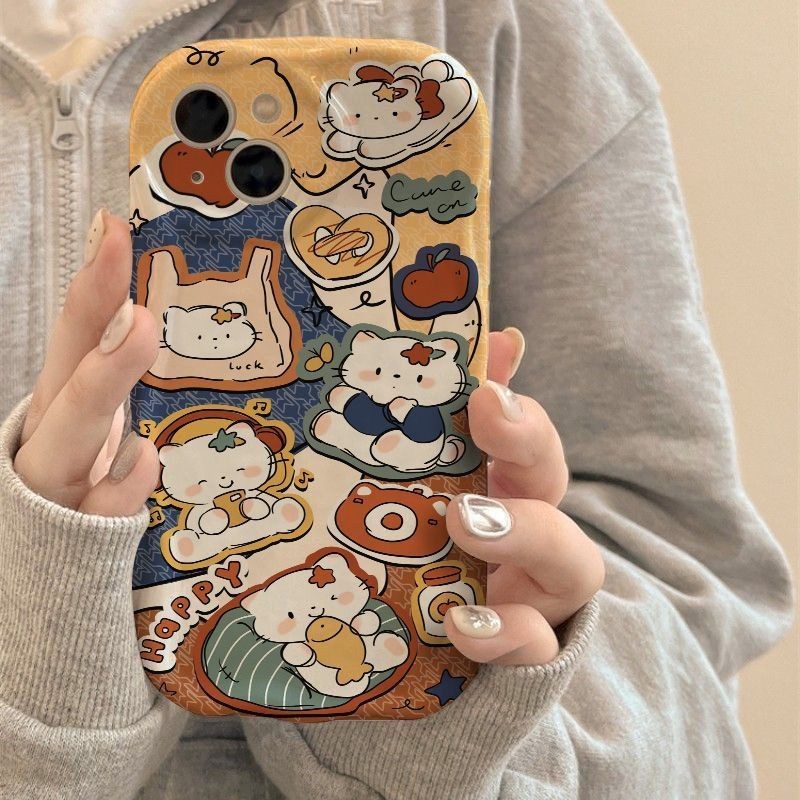แมวน่ารัก Fish Case Honor X7D X8D X6D X5C X9D 500Smart 600Lite X6C X8C X6b X8b X7b X9b X5b 400 X7a X