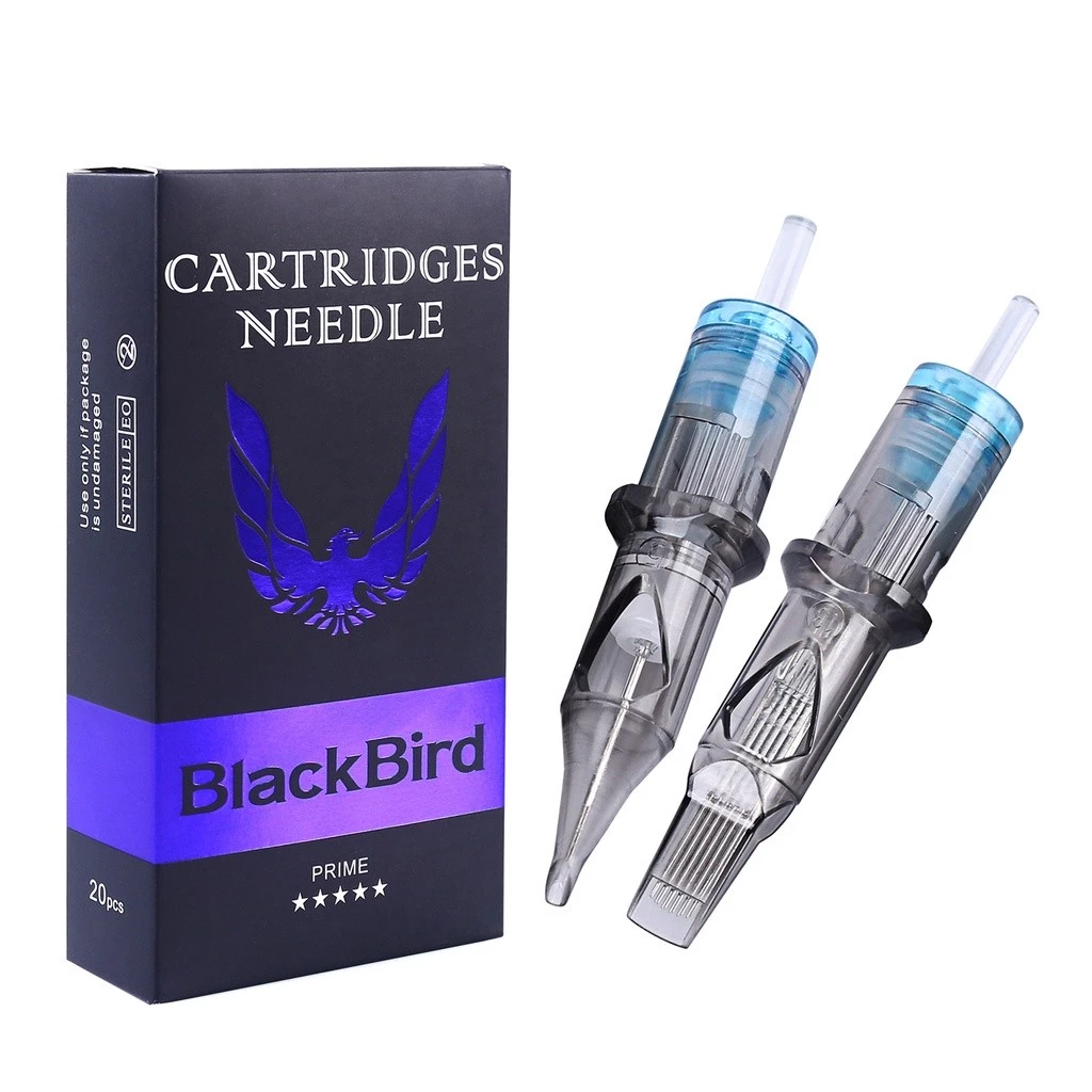 ใหม่ล่าสุด เข็มสัก Blackbird มืออาชีพ ราคาถูก สําหรับเครื่องสักปากกา 20 เครื่องต่อกล่อง