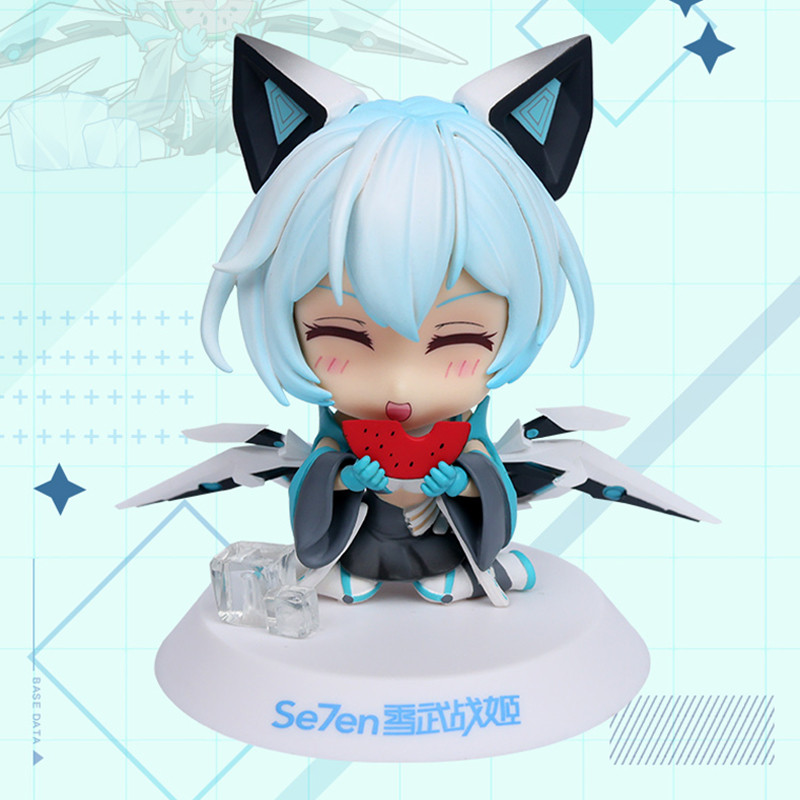 [ROG สินค้า] ROG Player Country Se7en Se7en Se7en ฟิกเกอร์เวอร์ชัน Q กินสไตล์แตงโม