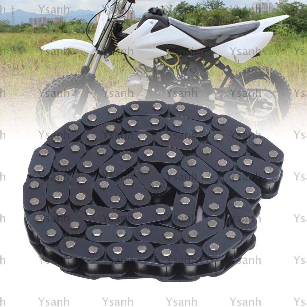 YSANH T8F โซ่, เหล็ก 96 Links Mini Dirt Bike Chain, ทนทานสีดําเปลี่ยนส่วนมอเตอร์เฟืองโซ่ Mini Dirt B