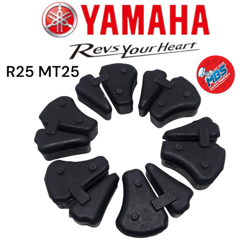 ORI ชุดยางกลอง Damper เกียร์ใหม่ R155 VVA R15 V3 V4 M เชื่อมต่อ Vixion R MT15 MT 15 XSR155 XSR 155 Y