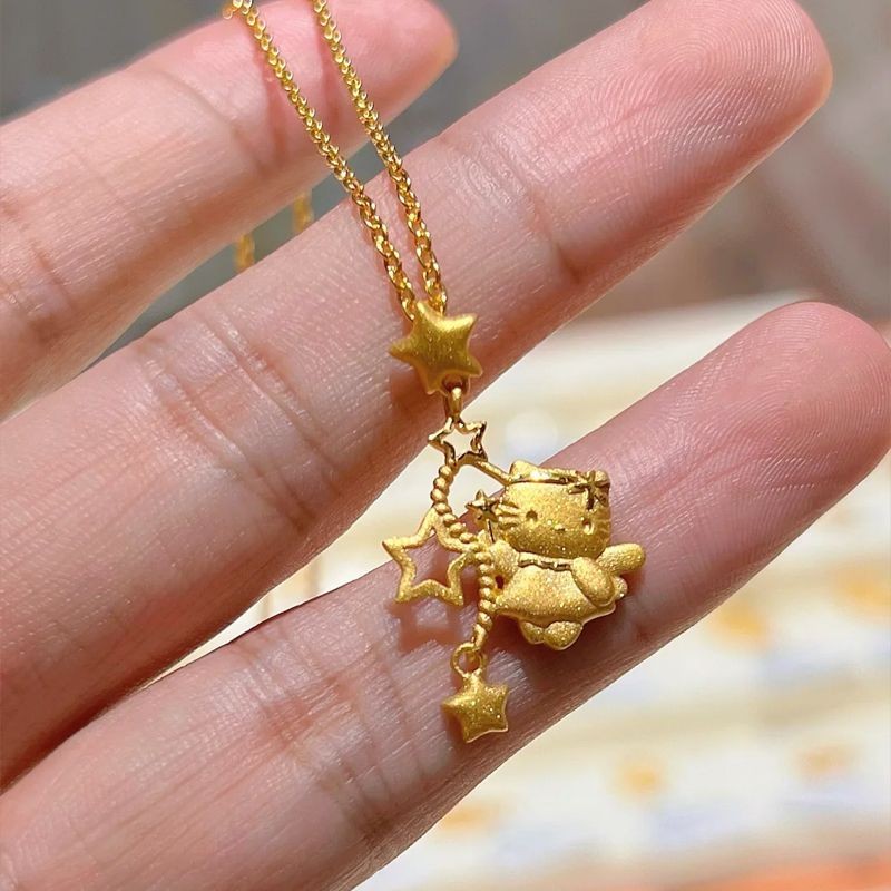 เข็มกลัดสร้อยคอมากัส เพ้นท์ลายแคทรียา สตีลไทเทเนียม ทนทาน สำหรับผู้หญิง รหัส(yy21) 3XCX