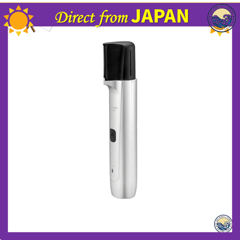 Tescom Men's Body Shaver Rechargeable Shaver Men's International Use Washable Silver TBT200 S