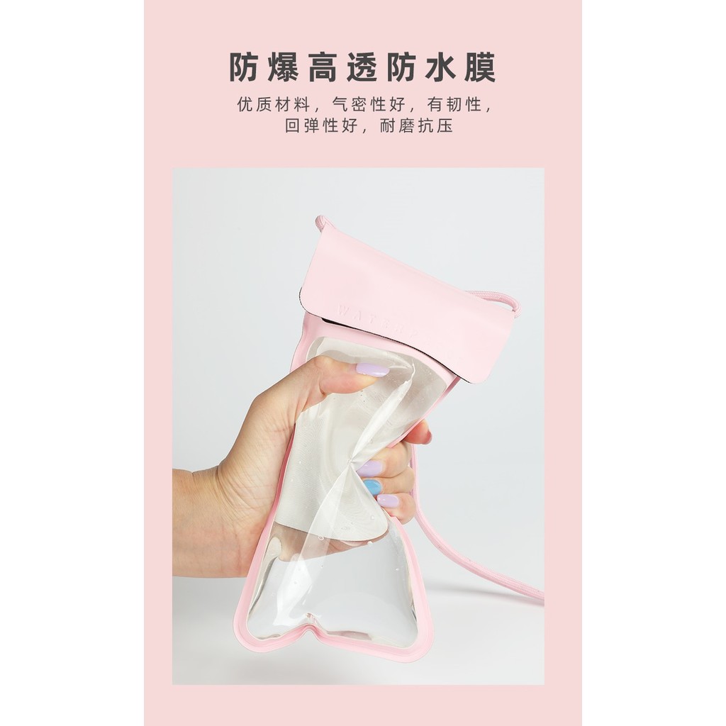 Huawei Honor 609x โทรศัพท์มือถือกระเป๋ากันน้ํา V30/20s/Pro เหมาะสําหรับหน้าจอสัมผัสฝาครอบดําน้ํา Mat