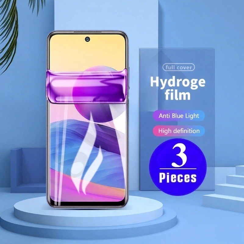 3 ชิ้น Matte Frosted Hydrogel ฟิล์มสําหรับ Moto X50 X40 X30 S50 S30 Neo Ultra Pro ThinkPhone 25 หนึ่