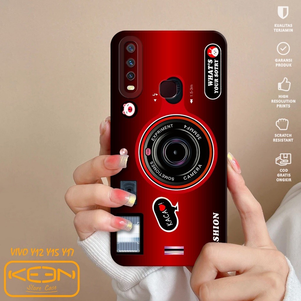 เคส Vivo 1901 1904 - Vivo 1901 1904 Softcase Camera Motif - Vivo 1901 1904 Phone Case - Vivo 1901 19