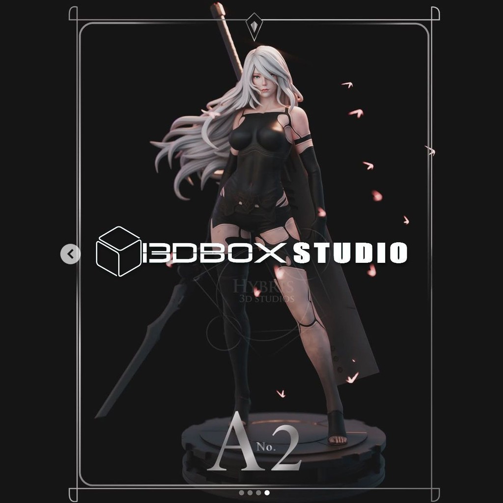 HYBRIS STUDIOS Works Neil A2 Dual-Body รุ่นรูปสีขาว 1/6 Scale 16K ความแม่นยําสูง 3WEG