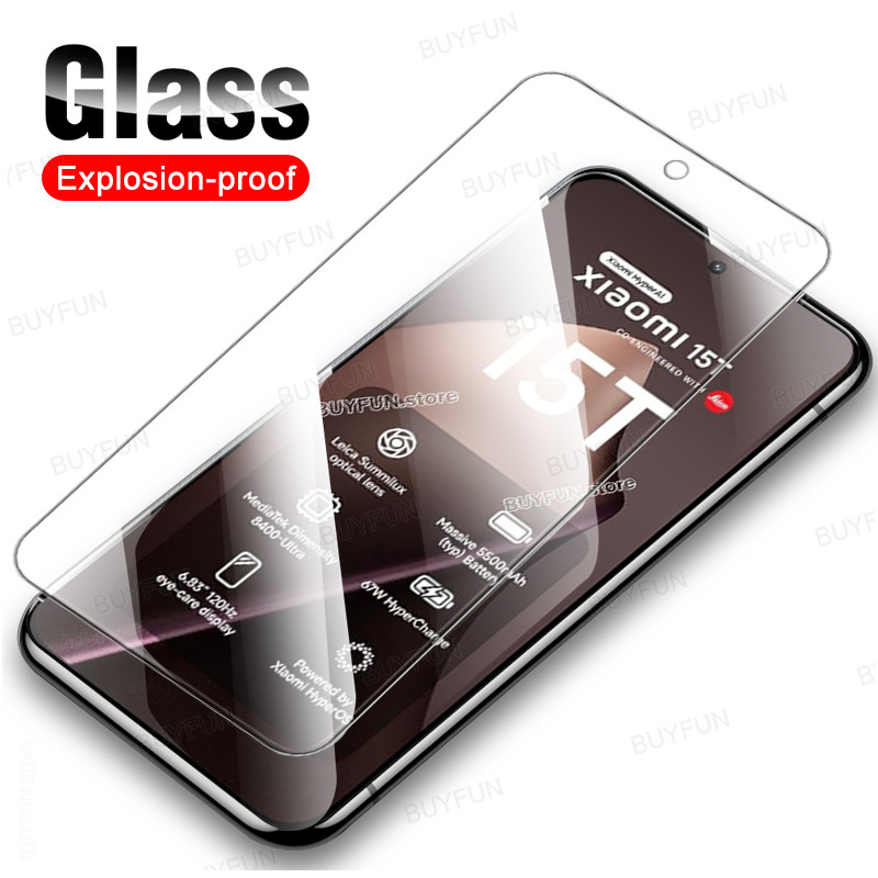 For Xiaomi Mi 15T Pro 6.83" 5G mi15tpro 2506BPN68G mi15t 25069PTEBG mi15 T t15pro Tempered Glass Scr