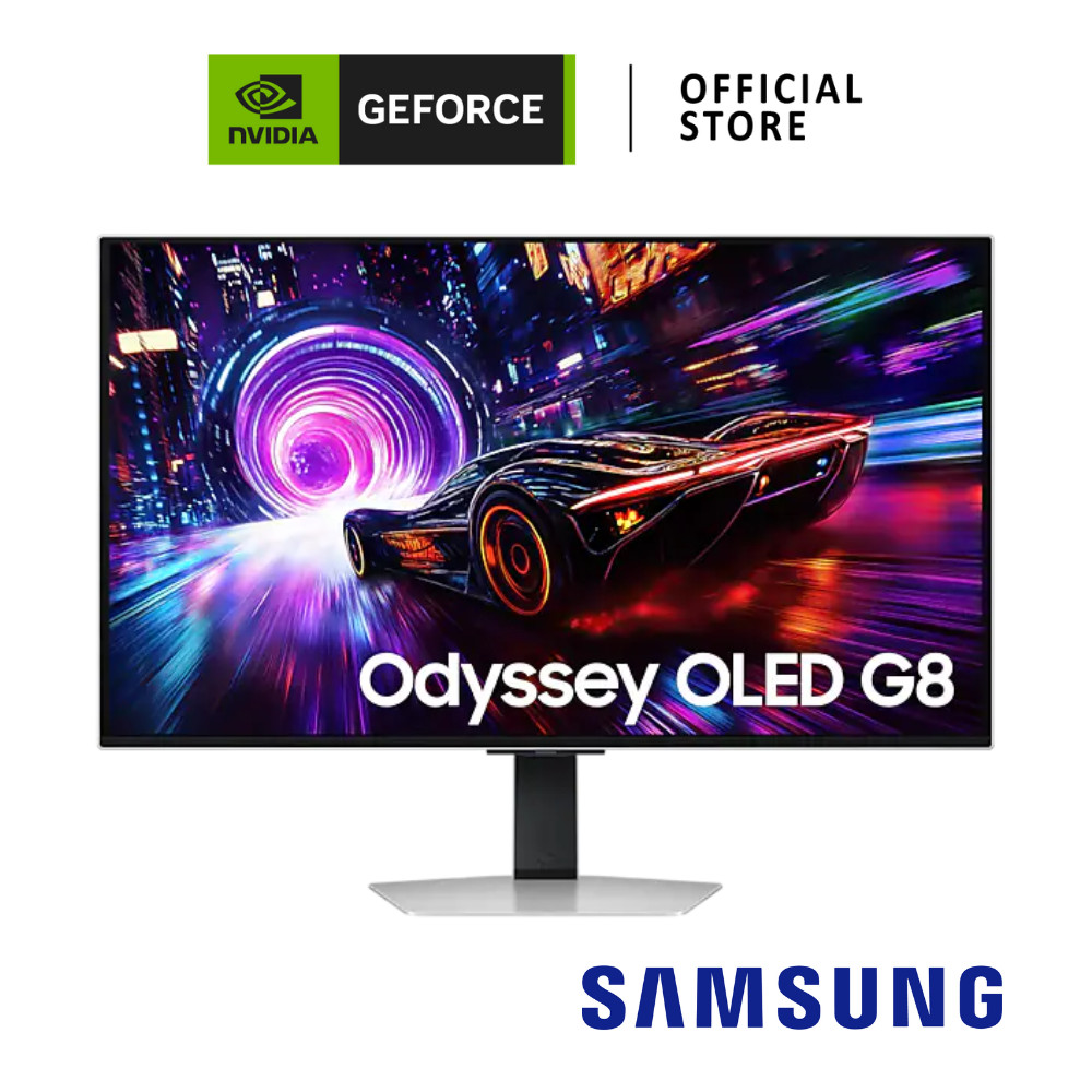 SAMSUNG Odyssey G8 G81SF | 32" OLED 4K 240Hz | Monitor จอมอนิเตอร์ (LS32FG812SEXXT)