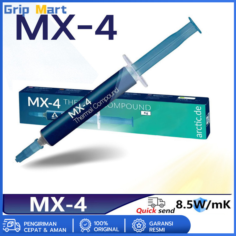 ARCTIC MX-4/MX-6 Thermal Paste (4 กรัม) - ประสิทธิภาพสูง MX4 | Arctic MX4 Thermal Paste 4 กรัม