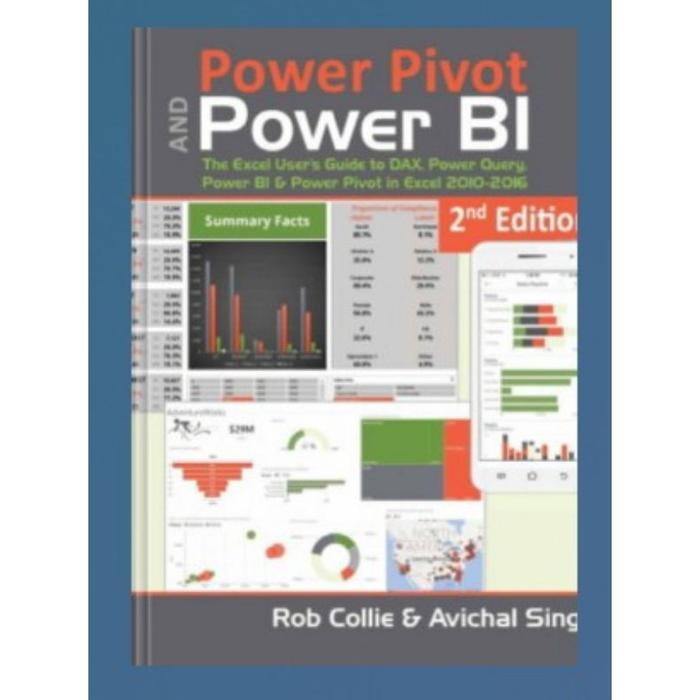 หนังสือทางกายภาพ Power Pivot และ Power BI