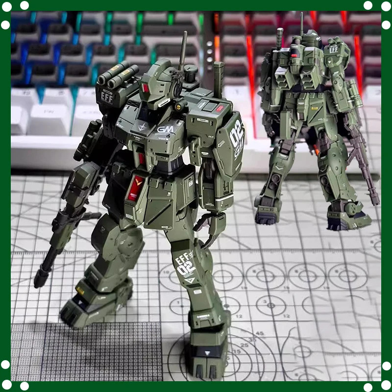 XFS HG 1/144 RGM-79S GM Spartan Assembly Model Kit Collection อะนิเมะตัวเลขการกระทําหุ่นยนต์พลาสติกร