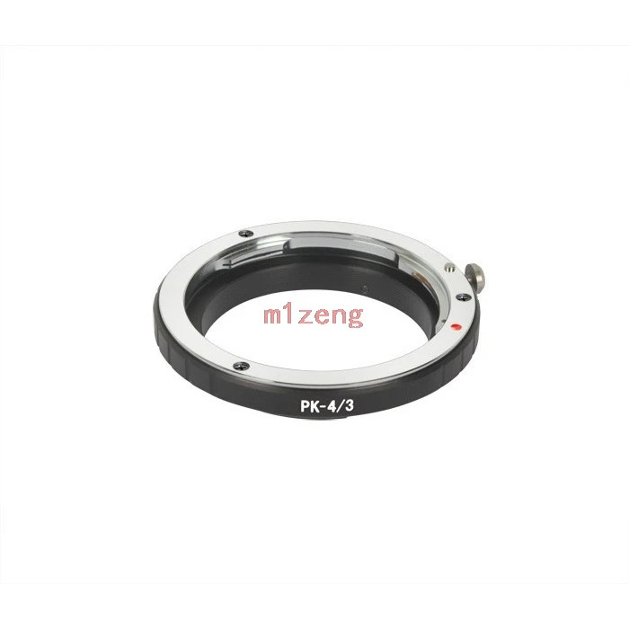 อะแดปเตอร์แหวนสําหรับเลนส์ pentax PK K ถึง Olympus Four Thirds 4/3 OM43 43 E1 E3 E30 e300 e400 e410 
