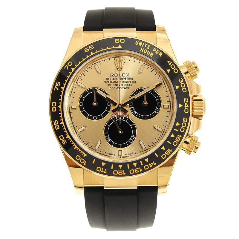 Rolex Daytona Series ใหม่ 126518 นาฬิกากลไกอัตโนมัติวัสดุ 18kGold