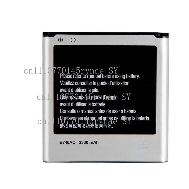 เปลี่ยนใหม่ B740AC แบตเตอรี่ 2330mAh สําหรับ Samsung Galaxy S4 ซูม C101 C1010 C105 C105K C105A C101L