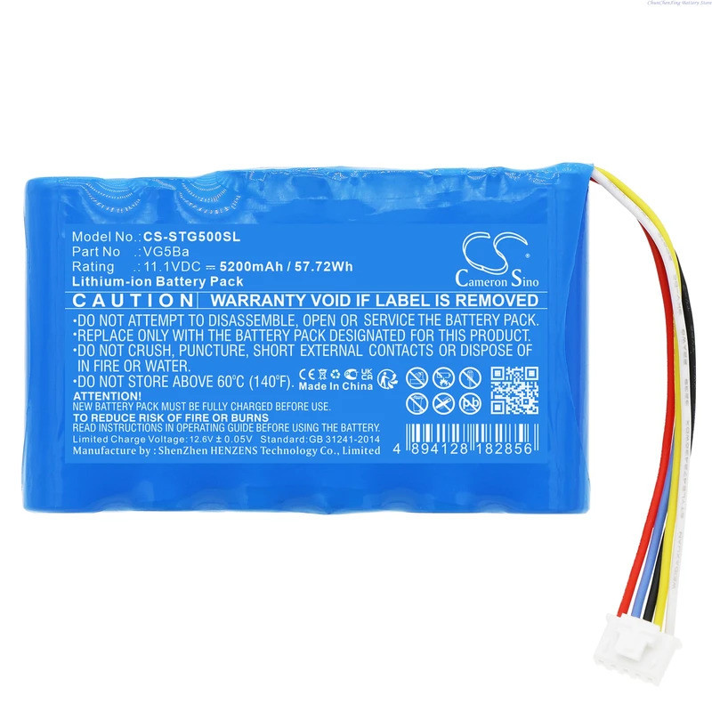 Cameron Sino 11.1V 5200mAh แบตเตอรี่ลําโพง VG5Ba สําหรับ Soundcast VG5 + เครื่องมือ
