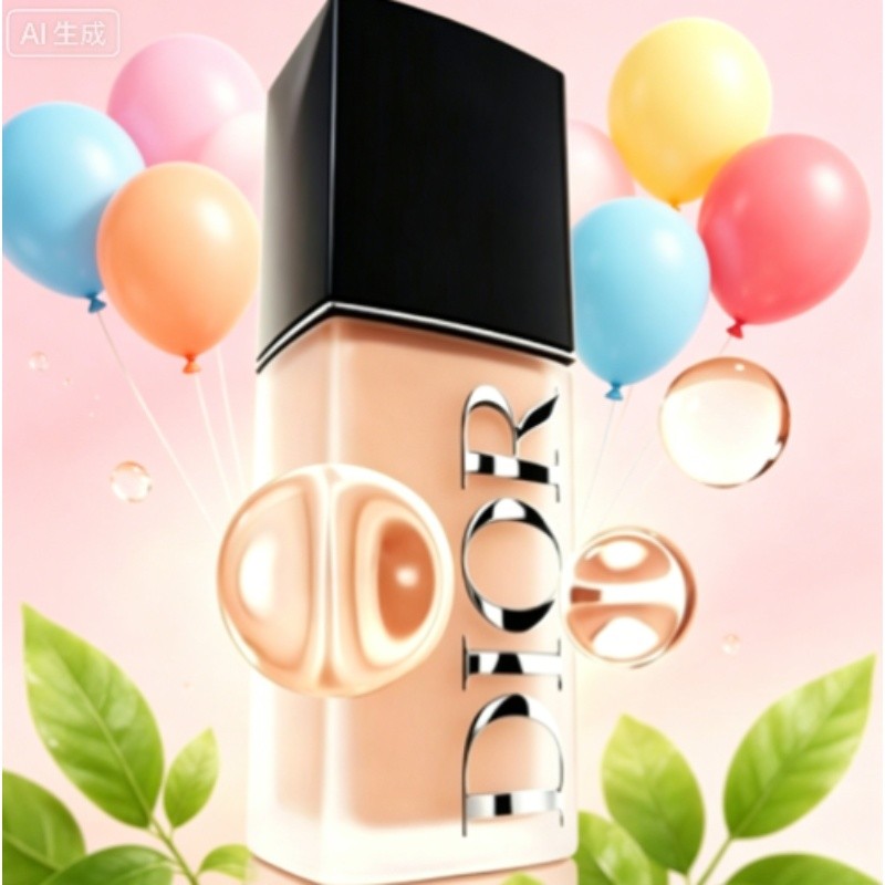 [26 สินค้าใหม่] Dior Gel Cream รองพื้นเหลวล็อคแต่งหน้าถาวร 30ml รุ่นใหม่อัพเกรด 24 ชั่วโมง Holding M