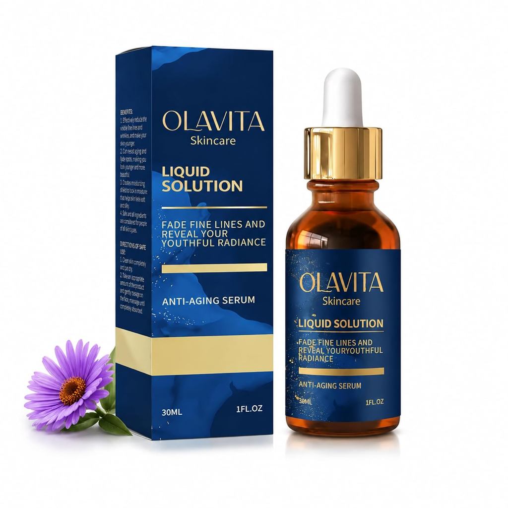 Liquid Anti-Aging Essence, Vitamin C และ E Moisturizing Firming, บรรจุคอลลาเจน, ช่วยดูเส้นละเอียด, ค