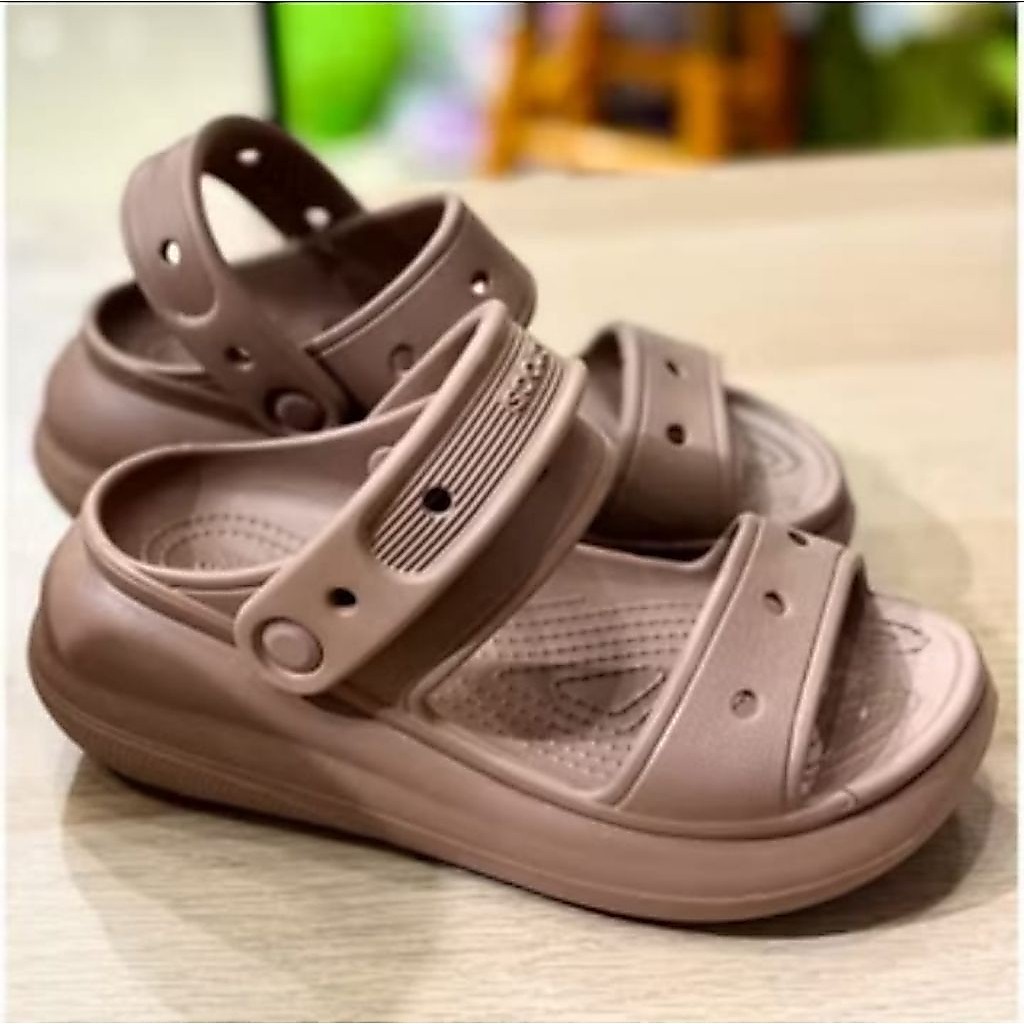 รองเท้าแตะผู้หญิงสายรัดสไลด์ Crocs Crush / รองเท้าแตะผู้หญิง Crocs