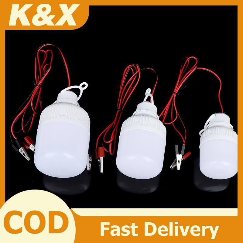 K&X ไฟ LED Ampoule LED illas 12V 5W 9W 15W หลอดไฟแบบพกพา Luminaria ใหม่