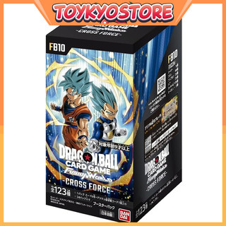 BANDAI Dragon Ball Super Card Game Fusion World Booster Pack CROSS FORCE [FB10] (BOX) 24 Packs