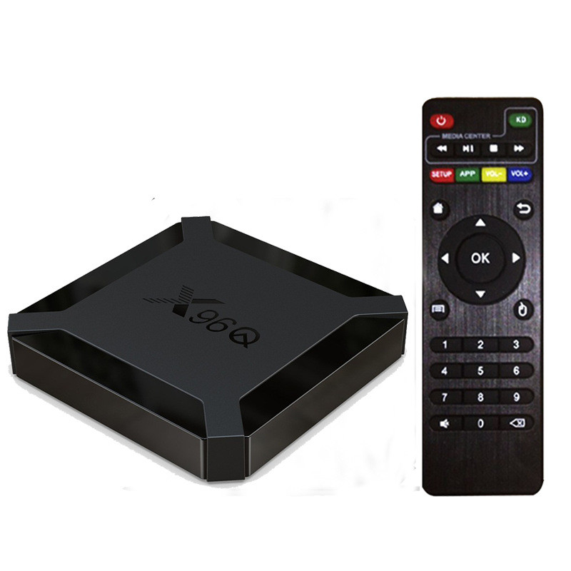 การค้าต่างประเทศ X96Q Set-Top box Quanzhi H1313 Android 10wifi Network Player 4K HD Entertainment tv
