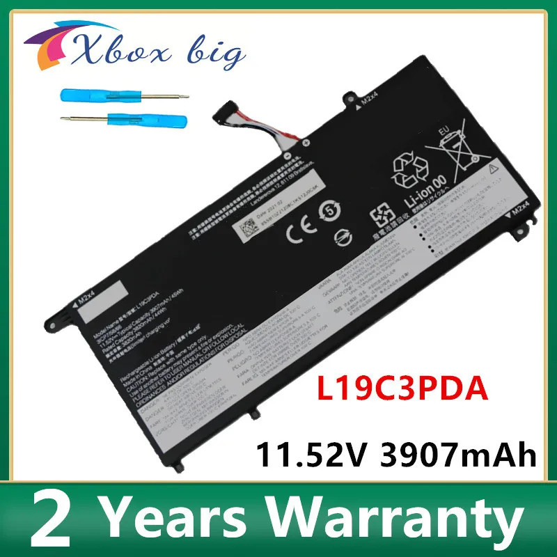 ใหม่ L19D3PDA L19C3PDA L19L3PDA แบตเตอรี่แล็ปท็อปสําหรับ Lenovo K4E-ARE/ITL SB10Z21196 SB10Z21208