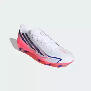 adidas ฟุตบอล รองเท้าฟุตบอล F50 Hyperfast League Firm Ground Unisex สีขาว KJ3412