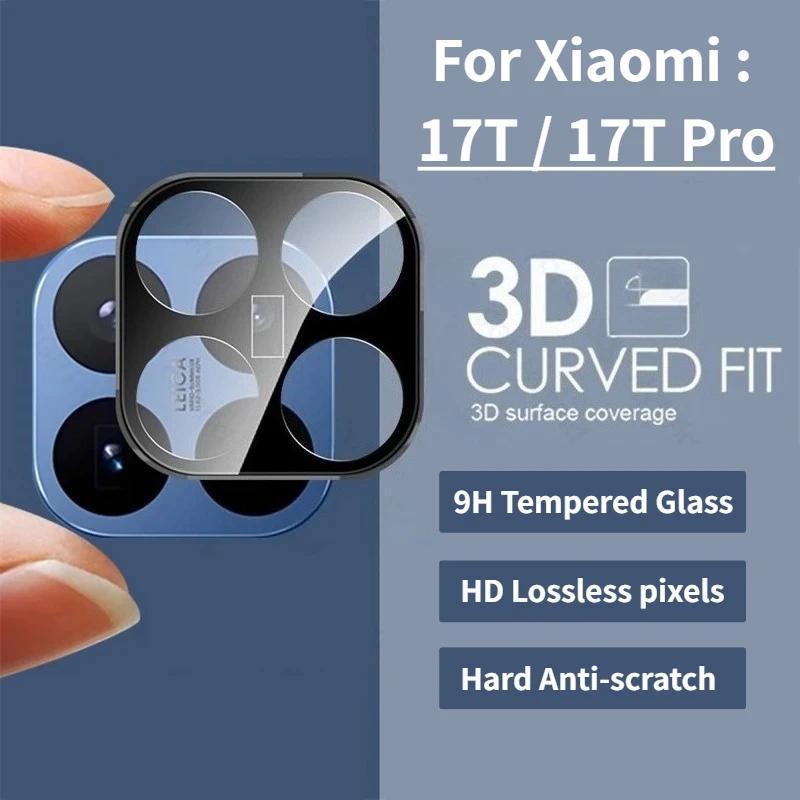 KING 3D ANTI-SCRATCH กล้องสําหรับ XIAOMI MI 17T / MI 15T / MI 15T PRO / MI 14T TEMPERED GLASS HD เลน