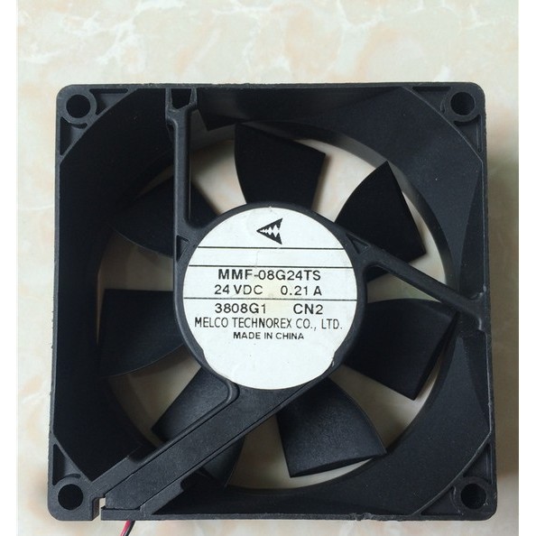 พัดลมระบายความร้อน MMF-08G24TS-CN2 24V 0.21A พร้อมปลั๊กเดิม