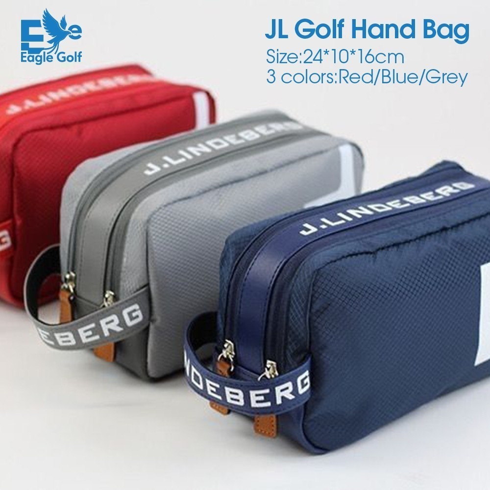 ❤️ 2026  JL Blue Golf Handbag Double layer Handbag Large Space Portable Bag 26*10*16cm กันน้ํา ❤️