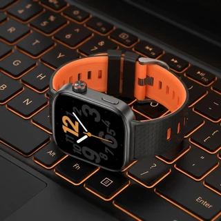 สายซิลิโคนสองสีสําหรับ Redmi Watch 4 5 6 สายรัดข้อมือแบบสปอร์ตสําหรับ Mi Band 8Pro 9Pro 10Pro