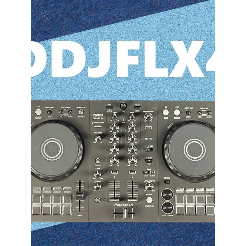 ราคามาร์คดาวน์ Pioneer/Pioneer DDJ-FLX4 400 Digital DJ Controller Entry ไดรฟ์แบบพกพาไดรฟ์การสอนฟรี