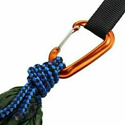 A058 คาราไบเนอร์ คาราบิเนอร์ Carabiner 12kn สำหรับผูกเปล