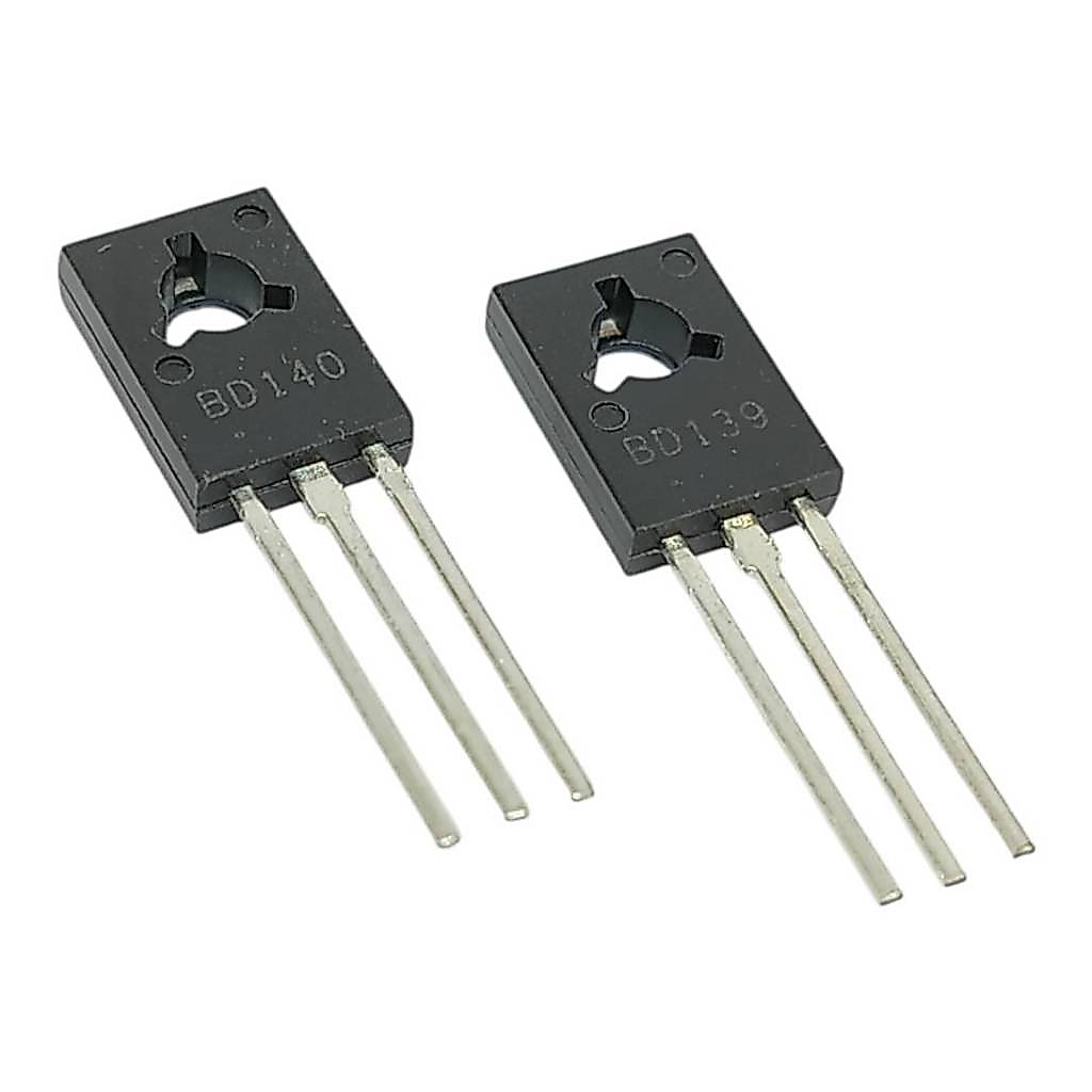 2ชิ้น ทรานซิสเตอร์ BD139 BD140 จำนวน 2ชิ้น