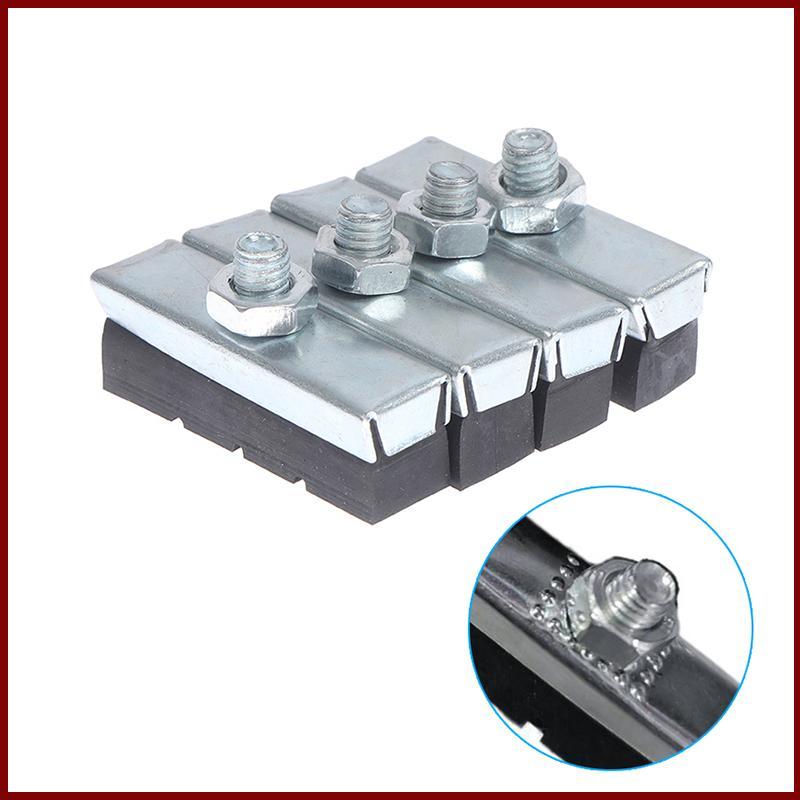 【พร้อมส่ง】4 ชิ้น Vintage Bike เบรค Blos สําหรับจักรยานคลาสสิกขี่จักรยาน Caliper V-ผ้าเบรค