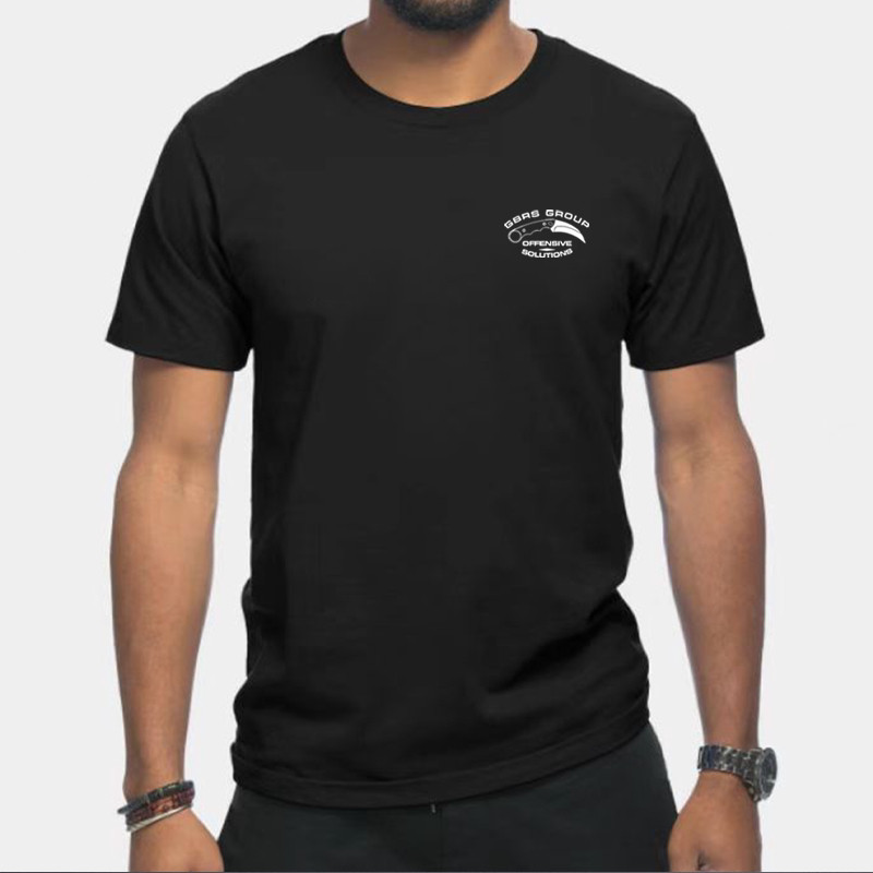 เสื้อยืดแขนสั้น พิมพ์ลาย Karambit Knife GBRS Group สไตล์สตรีท แฟนๆ มวยปล้ำ