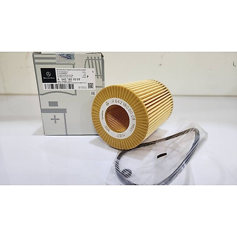 ไส้กรองน้ำมันเครื่องbenz​ A642​ 180​ 00​ 09