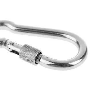 Beartwok7] สแตนเลสตะขอ Snap Swivel Loing สายจูงสุนัข Bule Qui Release Bule Carabiner คลิปสําหรับสุนัขเดิน Camping ใหม่