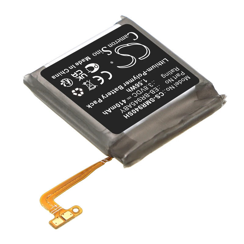 3.8V 410mAh แบตเตอรี่สมาร์ทวอทช์ EB-BR945ABY GH43-05158A สําหรับ Samsung Galaxy Watch 6 44 มม., SM-R