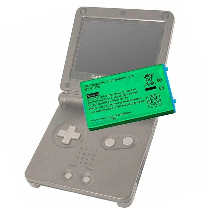 2025 ใหม่ 1-5 ชิ้น 3.7 โวลต์ชาร์จ 850 mAh แบตเตอรี่ลิเธียมสําหรับ Nintendo GBASP GameBoy Advance GBA